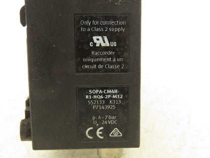 Festo SOPA-CM4H-R1-HQ6-2P-M12 Air Gap Sensor Controller Only 20-200Micron 4-7Bar