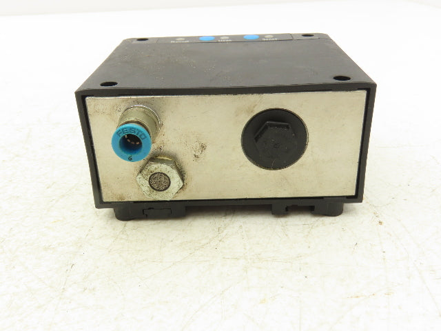 Festo SOPA-CM4H-R1-HQ6-2P-M12 Air Gap Sensor Controller Only 20-200Micron 4-7Bar