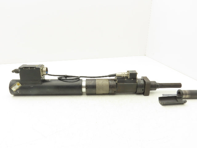 Gardner Denver 2 BB 933872 Servo Nutrunner Inline Tool w/Transducer Spline End