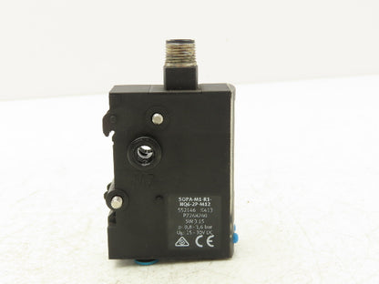 Festo SOPA-M1-R1-HQ6-2P-M12 Air Gap Sensor 20-200 Micron 0.8-1.6 Bar 5-Pin M12