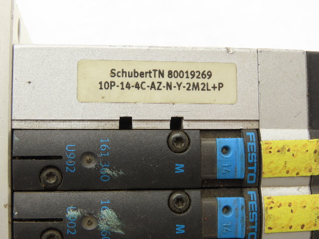 Festo CPV14-GE-ASI-4-Z Pneumatic Air 4 Valve Manifold Interface Block 6578