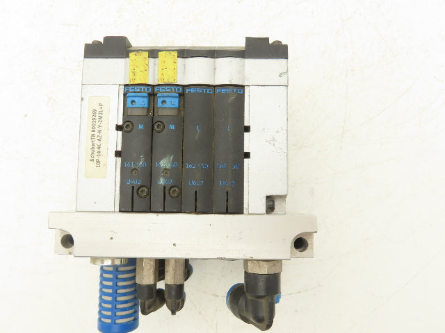 Festo CPV14-GE-ASI-4-Z Pneumatic Air 4 Valve Manifold Interface Block 6578