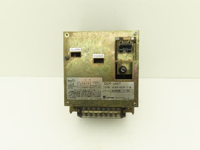 Yaskawa Electric JUSP-DCP10B Power Supply Module DCP Unit With Alarm