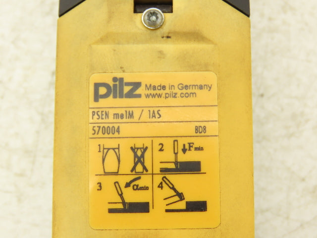 Pilz PSEN me1M /1AS Mechanical Safety Guard Switch 24VAC/DC Right Hand Key Entry