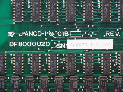 Yaskawa JANCD-IO 0IB Printed Circuit Board PCB Control Interface Rev A DF8000020