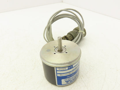 Sequential 25G-3600-IZ-E1-5V-H1-F1-D1-B1-T Rotary Encoder 5-24VDC 1/4" Shaft