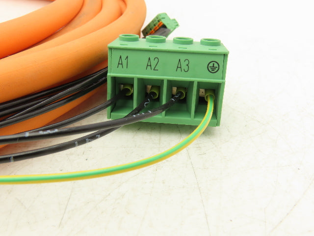 Bosch Rexroth RKL4303/000,0 Servo Motor Power Cable 6M R911305798