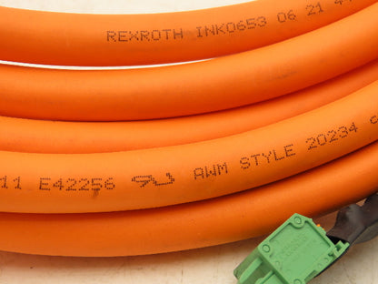 Bosch Rexroth RKL4303/000,0 Servo Motor Power Cable 6M R911305798