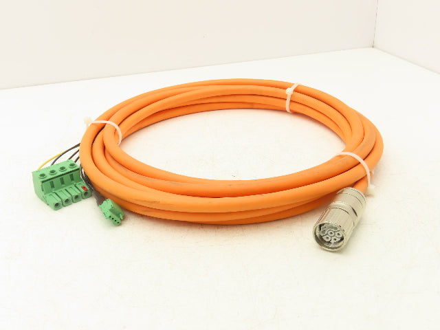 Bosch Rexroth RKL4303/000,0 Servo Motor Power Cable 6M R911305798