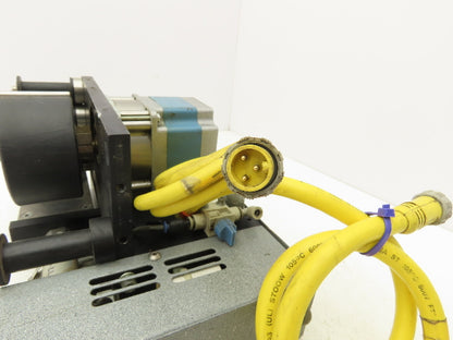 EAM MINI-ST 300+ High Speed Label Applicator 120 VAC Drive 3-5/8" Drive Wheel