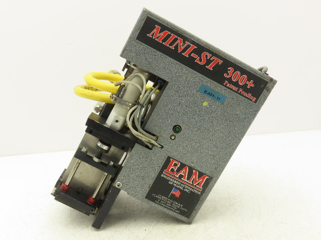 EAM MINI-ST 300+ High Speed Label Applicator 120 VAC Drive 3-5/8" Drive Wheel