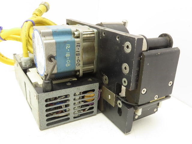 EAM MINI-ST 300+ High Speed Label Applicator 120 VAC Drive 3-5/8" Drive Wheel