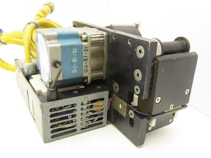 EAM MINI-ST 300+ High Speed Label Applicator 120 VAC Drive 3-5/8" Drive Wheel