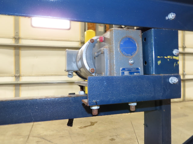 81"W x 6'L Chain Drive Roller Conveyor 74"BF 1.9" Urethane Roller .5Hp 460V 3PH