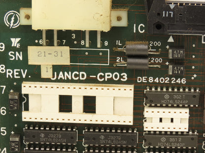 Yaskawa JANCD-CP03 Printed Circuit Board PCB Control Interface Rev 1