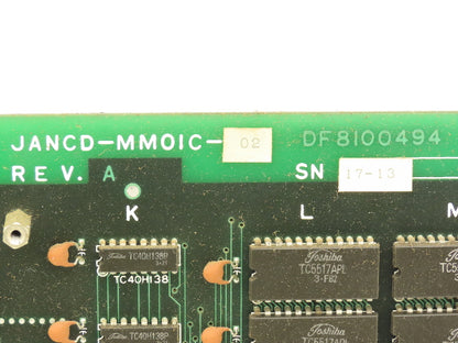 Yaskawa JANCD-MM01C-02 Printed Circuit Board Control Interface DF8100494 Rev A