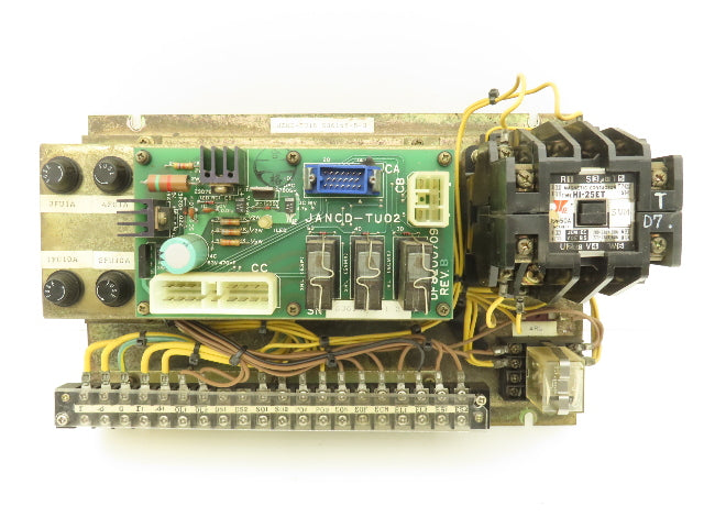 Yaskawa Electric JZNC-TU18 S36145-5-3 Power Supply Module Unit With Contactor