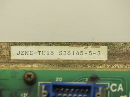 Yaskawa Electric JZNC-TU18 S36145-5-3 Power Supply Module Unit With Contactor
