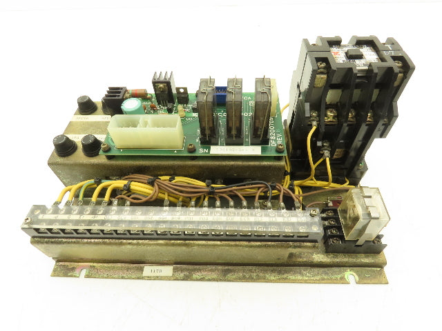 Yaskawa Electric JZNC-TU18 S36145-5-3 Power Supply Module Unit With Contactor