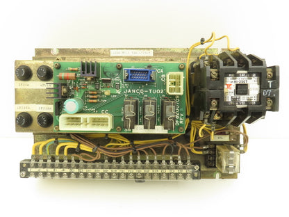 Yaskawa Electric JZNC-TU18 S36145-5-3 Power Supply Module Unit With Contactor