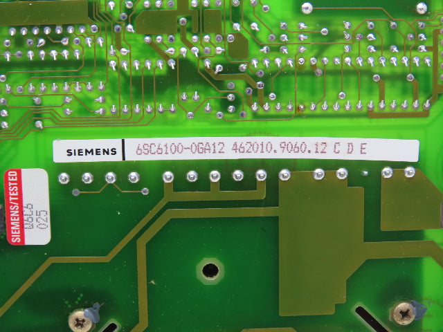 Siemens 6SC6100-0GA12 SIMODRIVE 610 / 210 Feed Drive Power Supply Board PCB
