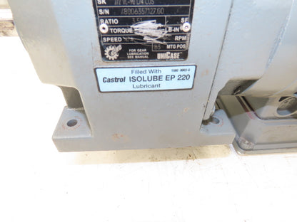 Nord SK 272 VL-90 L/4 CUS Inline Gearmotor 3.51 Ratio 474 RPM 2Hp 230/460V 3PH