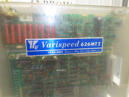 Yaskawa CIMR-MTII-5.5.T Varispeed 626MT II Spindle Drive Inverter 5.5kW 230V 3Ph