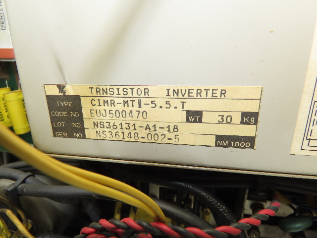 Yaskawa CIMR-MTII-5.5.T Varispeed 626MT II Spindle Drive Inverter 5.5kW 230V 3Ph