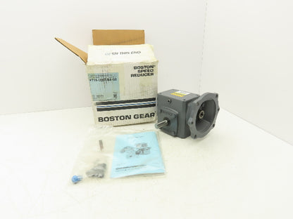 Boston Gear F715-15KT-B5-G2 700 Series Worm Gearbox 15:1 Speed Reducer 56C Face