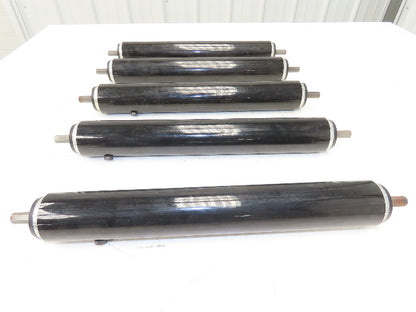 Ralphs Pugh 1.9" Dia 16"BF Conveyor Roller Urethane Sleeve 7/16"Hex  Lot of 5