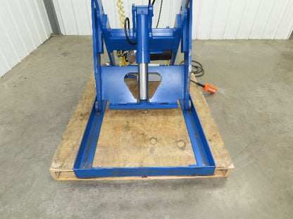 Vestil Hydraulic Lift Table End Tilt 2000lb 48"x48" Top 45° Tilt 36" Travel 460v