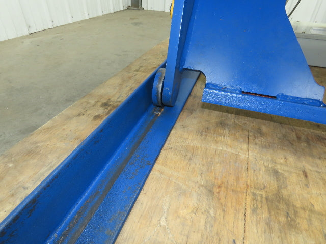 Vestil Hydraulic Lift Table End Tilt 2000lb 48"x48" Top 45° Tilt 36" Travel 460v