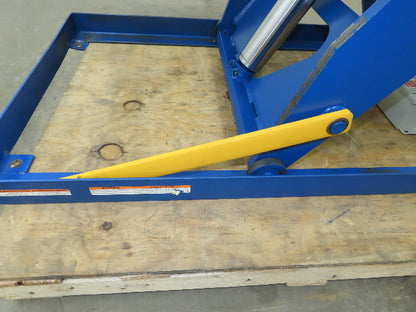 Vestil Hydraulic Lift Table End Tilt 2000lb 48"x48" Top 45° Tilt 36" Travel 460v