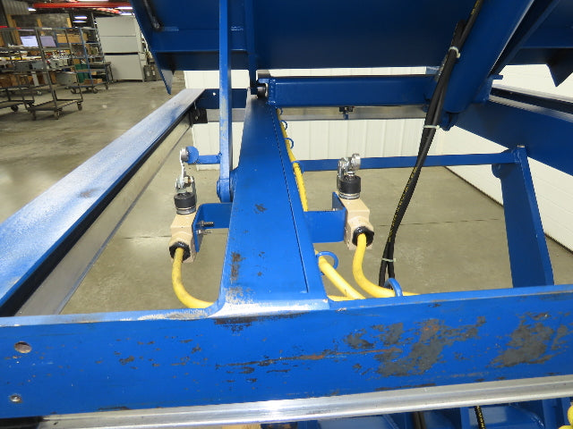 Vestil Hydraulic Lift Table End Tilt 2000lb 48"x48" Top 45° Tilt 36" Travel 460v