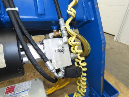 Vestil Hydraulic Lift Table End Tilt 2000lb 48"x48" Top 45° Tilt 36" Travel 460v