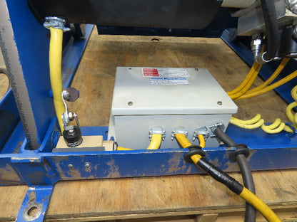 Vestil Hydraulic Lift Table End Tilt 2000lb 48"x48" Top 45° Tilt 36" Travel 460v