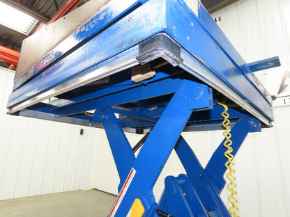 Vestil Hydraulic Lift Table End Tilt 2000lb 48"x48" Top 45° Tilt 36" Travel 460v