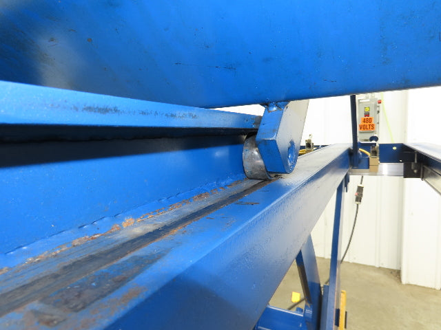 Vestil Hydraulic Lift Table End Tilt 2000lb 48"x48" Top 45° Tilt 36" Travel 460v