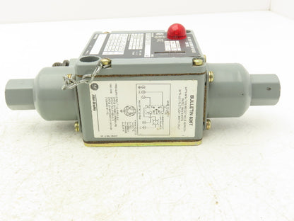 Allen Bradley 836T-D452J Ser A Pressure Difference Control Switch 5-40PSI 600V