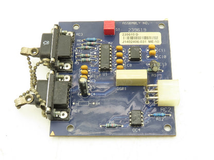 Miller 239619 D Auto Axcess 300 Welder PCB Control Board ISO/Com Module