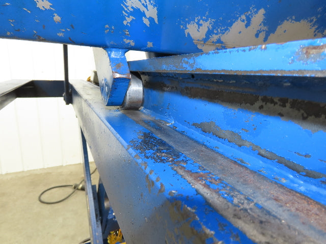 Vestil Hydraulic Lift Table End Tilt 1000lb 48"x48" Top 45° Tilt 36" Travel 460v