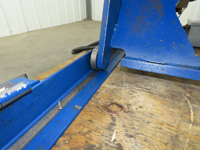 Vestil Hydraulic Lift Table End Tilt 1000lb 48"x48" Top 45° Tilt 36" Travel 460v