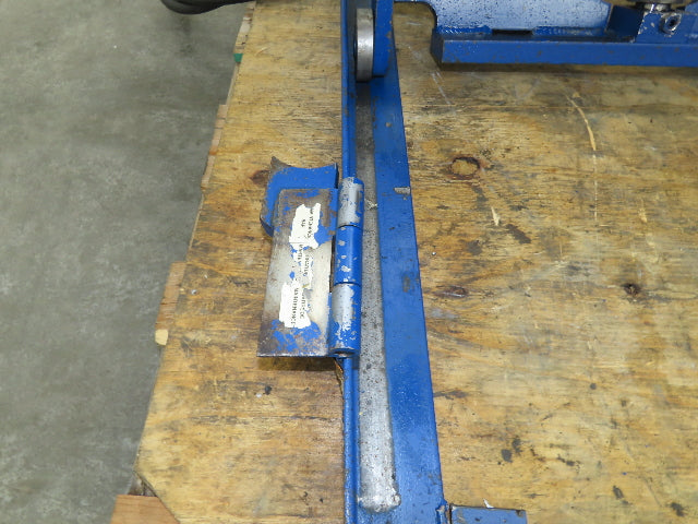 Vestil Hydraulic Lift Table End Tilt 1000lb 48"x48" Top 45° Tilt 36" Travel 460v
