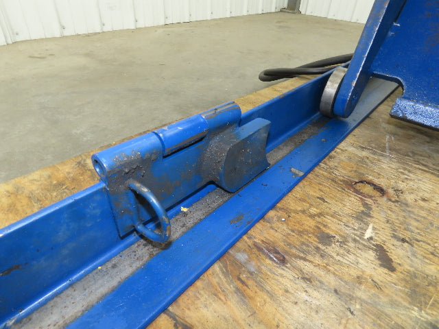Vestil Hydraulic Lift Table End Tilt 1000lb 48"x48" Top 45° Tilt 36" Travel 460v