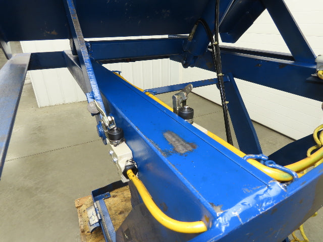 Vestil Hydraulic Lift Table End Tilt 1000lb 48"x48" Top 45° Tilt 36" Travel 460v