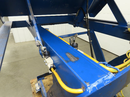 Vestil Hydraulic Lift Table End Tilt 1000lb 48"x48" Top 45° Tilt 36" Travel 460v