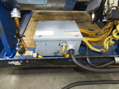 Vestil Hydraulic Lift Table End Tilt 1000lb 48"x48" Top 45° Tilt 36" Travel 460v