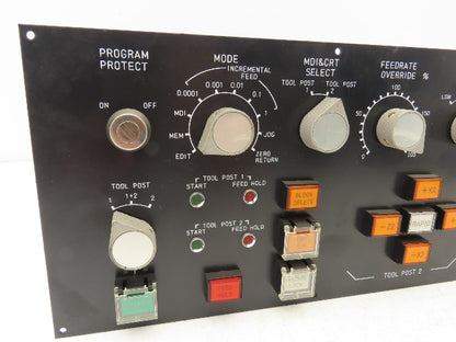 GE Fanuc A02B-0066-C501 Operator Machine Control Panel