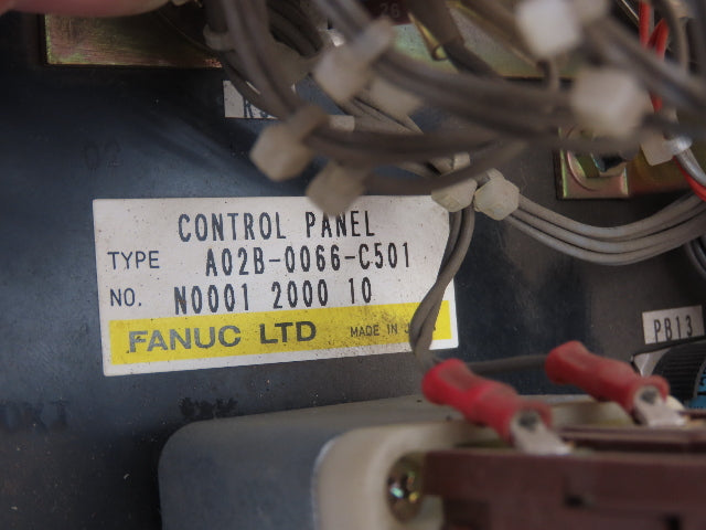 GE Fanuc A02B-0066-C501 Operator Machine Control Panel