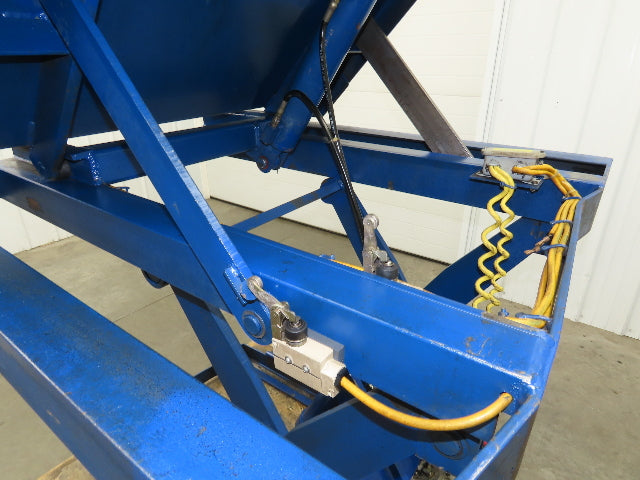 Vestil Hydraulic Lift End Tilt Table 1000lb 48"x48" Top 45° Tilt 36" Travel 460v